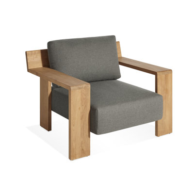 Ridge Teak Outdoor Lounge Chair