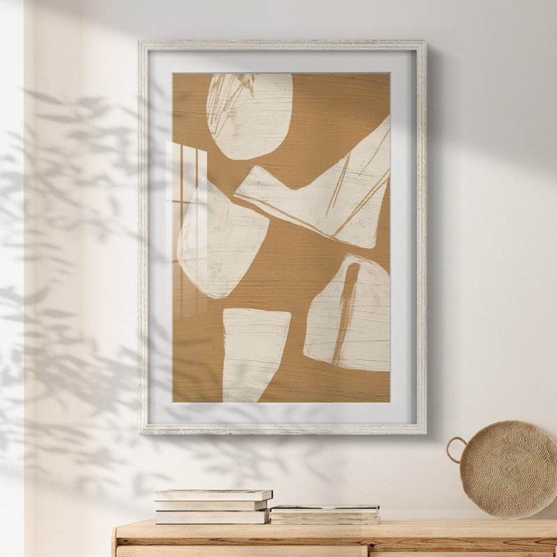 Pièce II - impression encadrée, H 28,5 po x l 20,5 po, Blanc