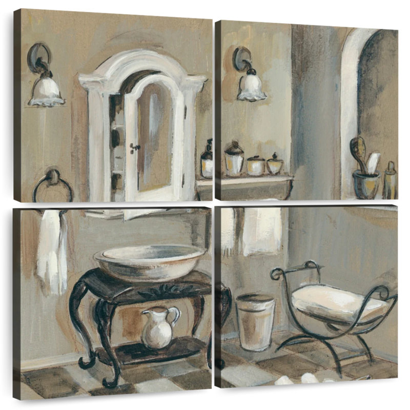 Kerrick French Bath IV, 57" H x 57" W
