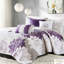 Courtepointe avec coton mauve et dossier croisé, réversible double / grand-121405723-121405730