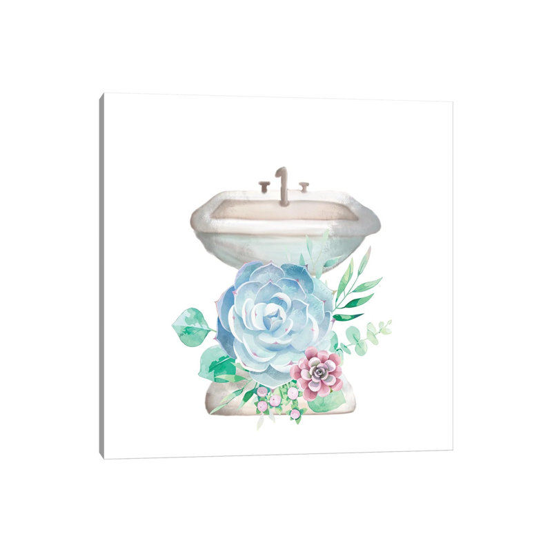 Relax Recharge III by Kimberly Allen - Wrapped Canvas Print, 66.04 cm H x 66.04 cm W x 1.91 cm D