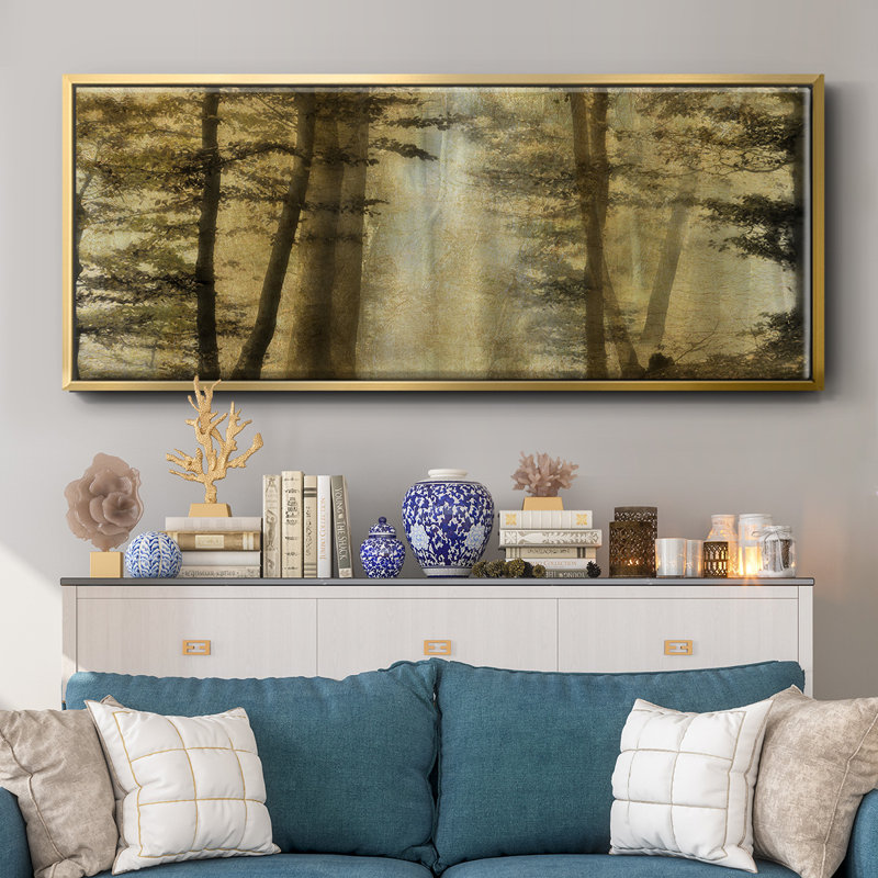 Golden Magic- Framed Canvas