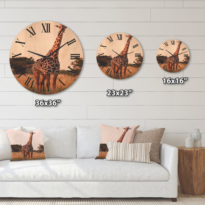 Horloge murale en bois, Petit
