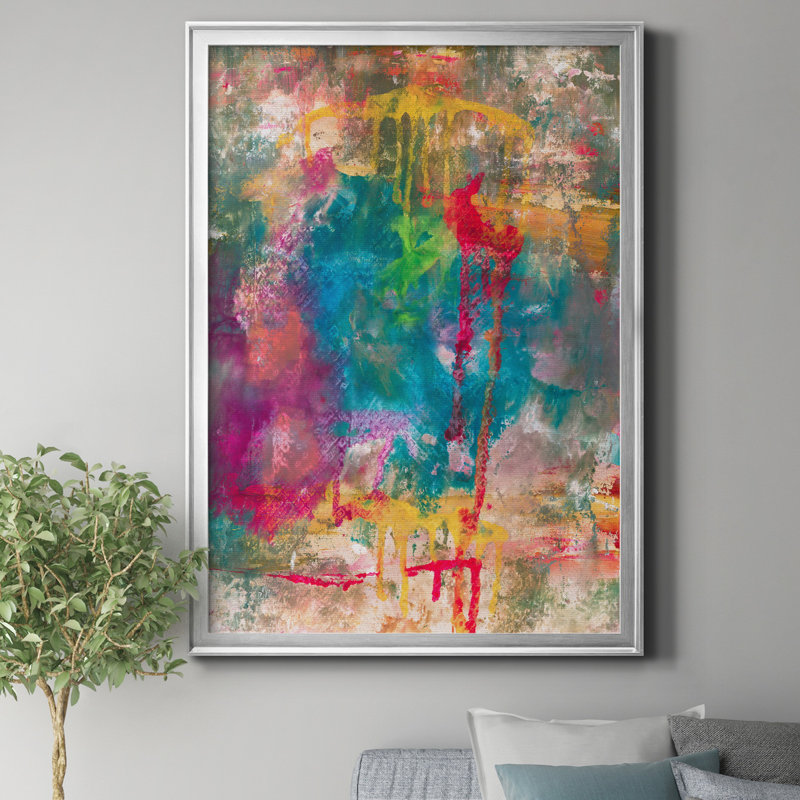 «Susan Jill» par J Paul, reproduction d'art sur toile encadrée, H 30,5 po x l 42,5 po x P 1,5 po, Argent
