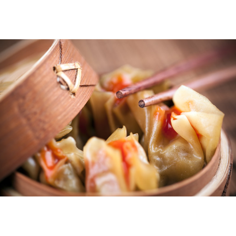 Asian Food by Beboy_ltd - Wrapped Canvas Print, 30cm H x 46cm W x 3.8cm D