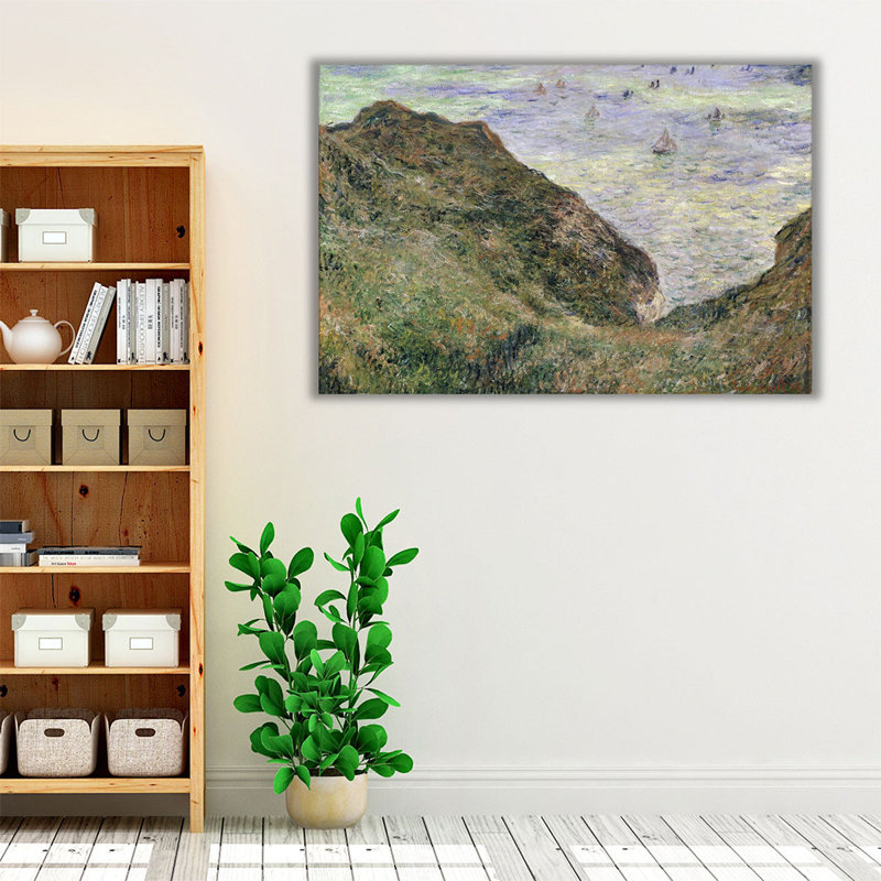 Vue sur la mer, 1882 - reproduction d'art sur toile, H 40 po x l 60 po