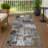 Machine Washable Indoor/Outdoor Chantille ACN2790 Abstract Rug-548508960-548508967