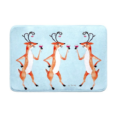 Tapis de bain Deer Party