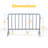5 ft. 18-Gauge Steel Crowd Control Interlocking Barricade
