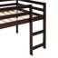 Lit mezzanine simple avec glissade - cadre en bois, aucun sommier requis, pour plus de 6 glissières, construction, fondation, âges et plus