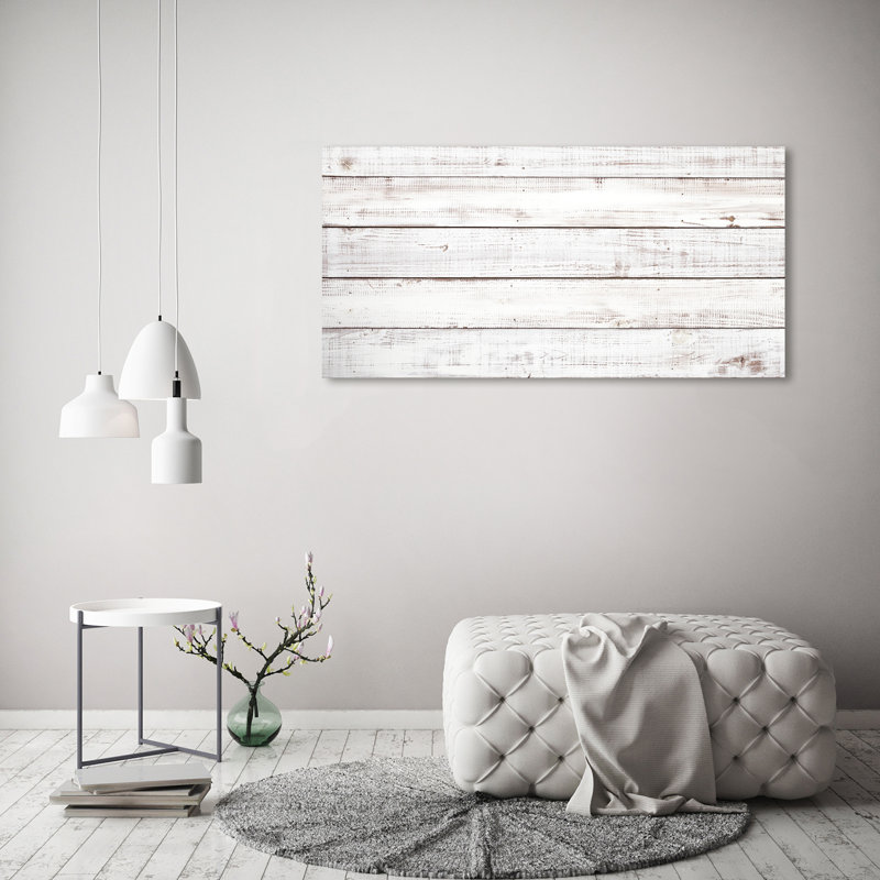 Wooden Wall - Wrapped Canvas Print