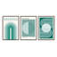 «Green Bauhaus», ensemble de 3 impressions-264521533-264521538-264521540