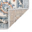 Tapis bleu turquoise à motif floral Arends-1484070247