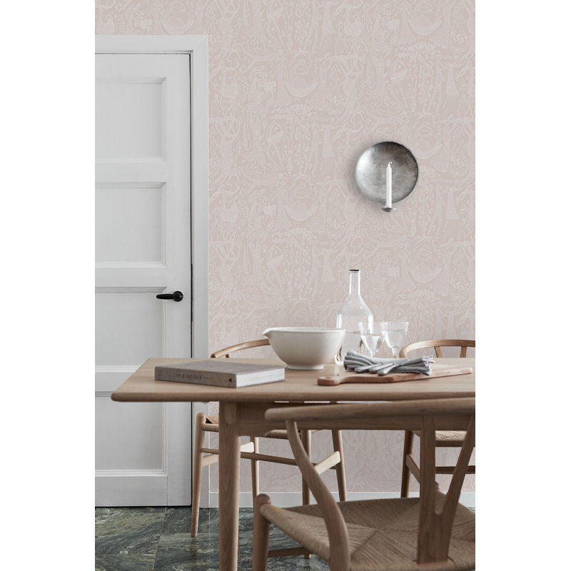 Boråstapeter Poème D'amour Wallpaper, Pink