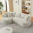 Modern Curved L-Shape Luxury Sectional Oversized Sofa-1441646227-1441646226