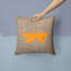 Coussin décoratif intérieur/extérieur en toile jute Moth-14980998-14980999