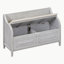 Banc de rangement en bois-108844681