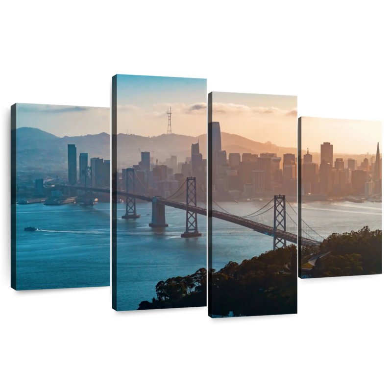 Lilie Golden Gate Haze, 32" H x 52" W