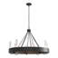 Banded 8 - Light Unique / Statement Wagon Wheel Chandelier-38841458-38841462