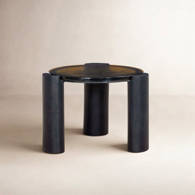 Abela Glass End Table