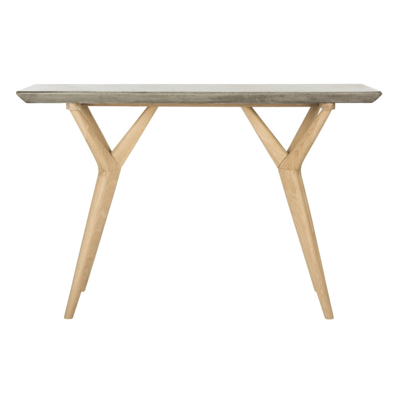 Toby 47.24'' Stone Top Console Table