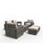 6 - Person Patio Conversation Set with Cushions-87428153