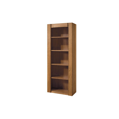 VELVET Solid and Manufactured Oak Wood Bookcase