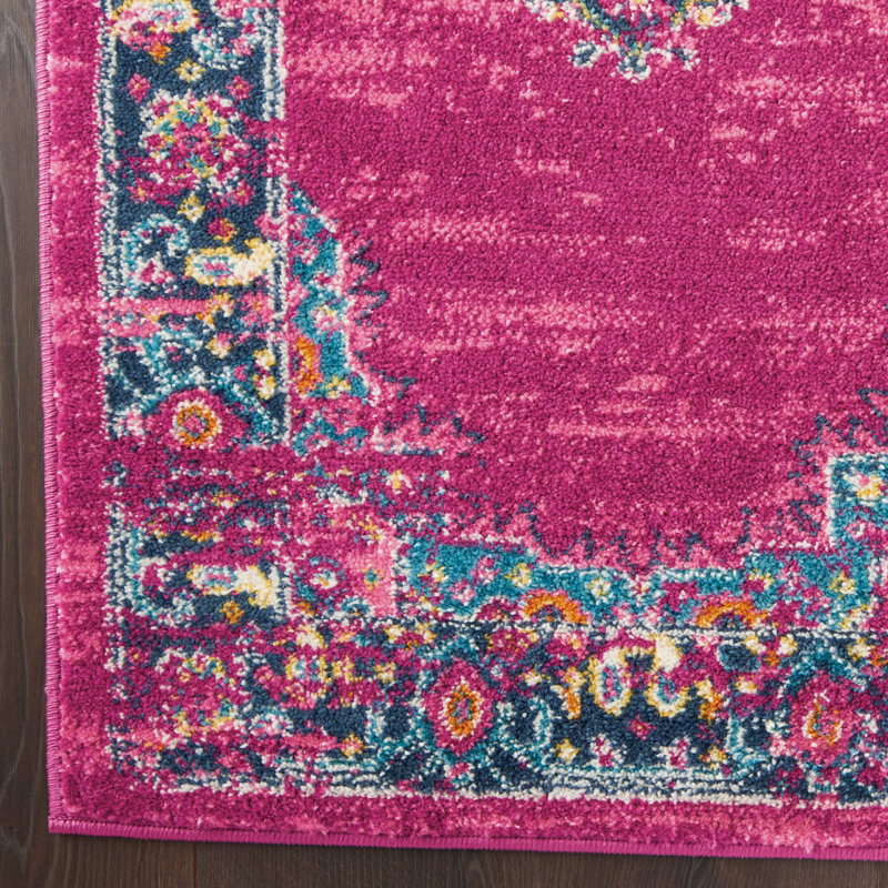 Tapis oriental beige / rose 12 pi x 18 pi Heatherly