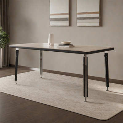 Table de salle à manger rectangulaire européenne