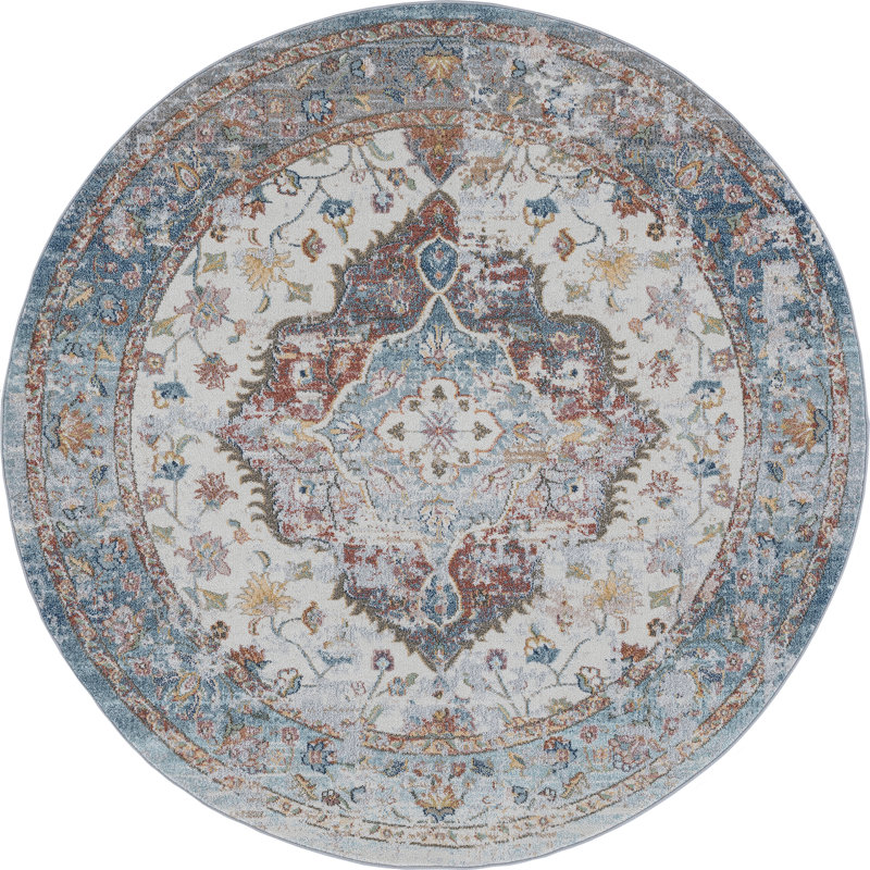 Fabriane Indoor Rug, Round 7'10"