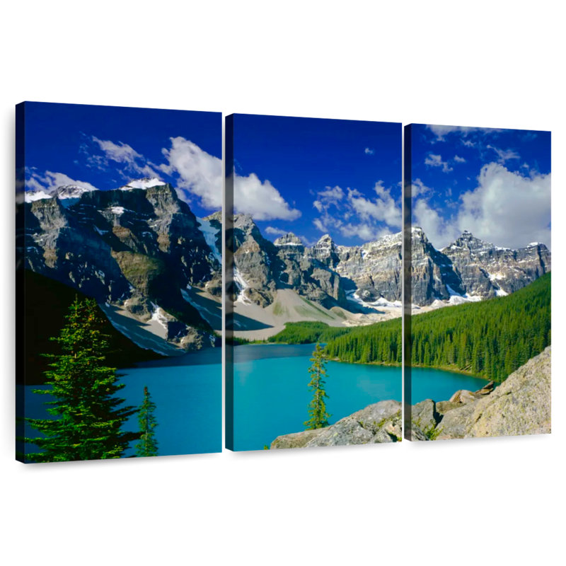 Alvord Enchanting Banff Landscape, 42" H x 65" W