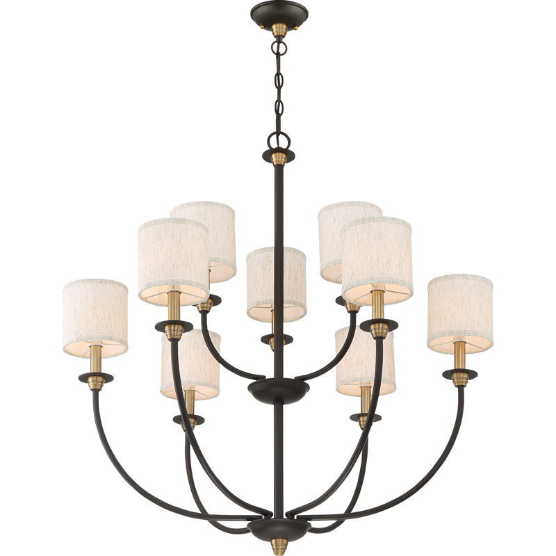Knorr 9 - Light Dimmable Tiered Chandelier