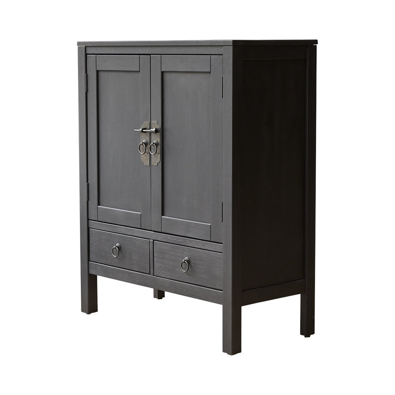 Thaki Solid Wood Accent Cabinet