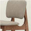 Ensemble de chaises de bar avec accoudoirs en tissu 2 pièces, convient pour la cuisine, la salle à manger-1403851216