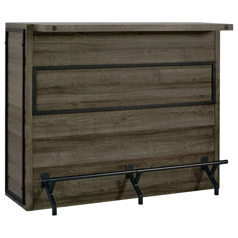 Jerelyn 51 " L Bar Cabinet