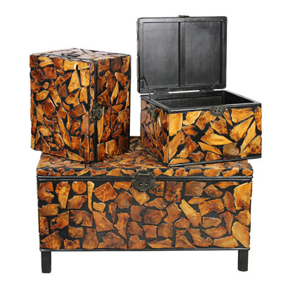 Ensemble de coffre d'appoint 3 pièces Casper