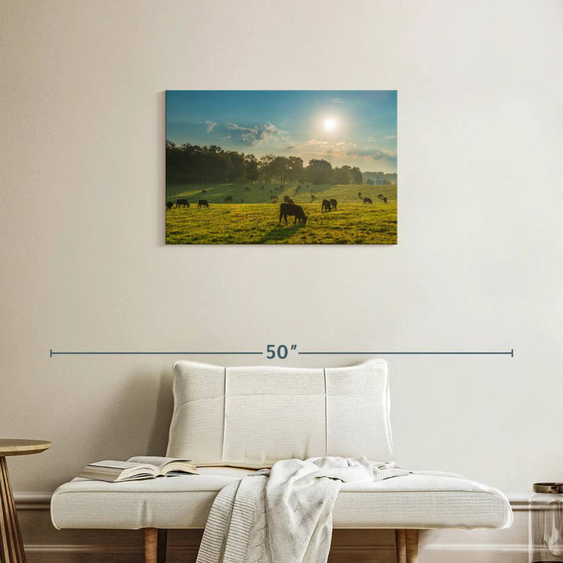 Crowle Cattle Graze, 20" H x 30" W