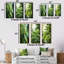 «Mossy Morning Palms», ensemble de 3 impressions sur toile de palmiers et palmiers-163406689-163406693