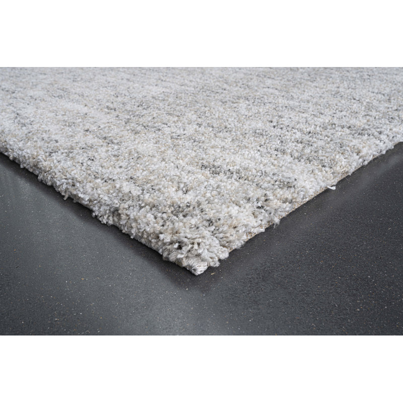 Tapis en polypropylène beige, doré, gris, ivoire et blanc Granada Karina, Rectangle 9 pi x 12 pi