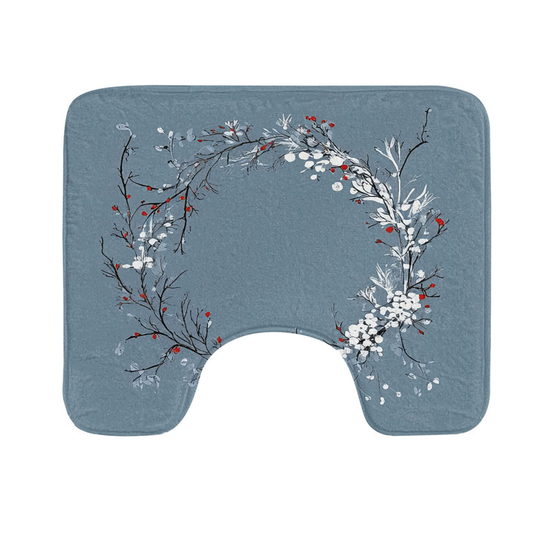 Tapis de salle de bain en U 20 po Christmas