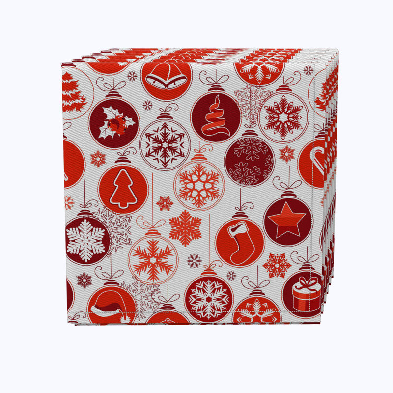 Elliza 100% Cotton No Pattern Square Napkin