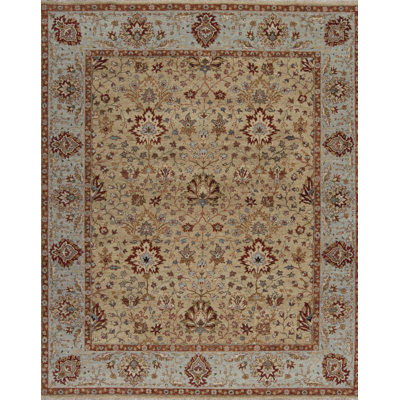 Maharani Hand Knotted Wool Area Rug