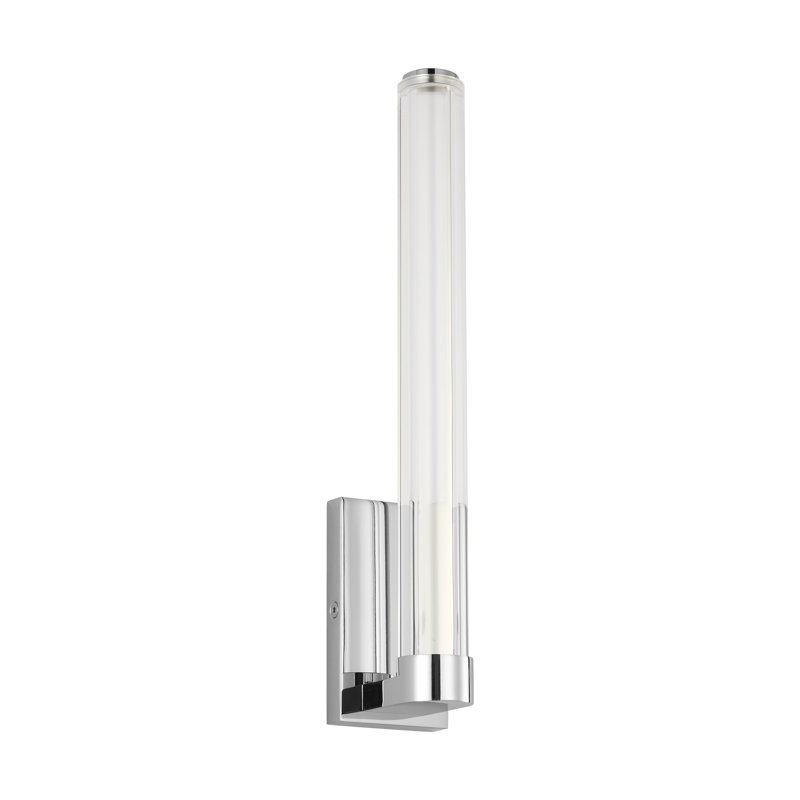 Reiya 1 - Light LED Armed Sconce, Chrome