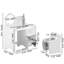 Ensemble de meuble-lavabo pour enfant 2 pièces 27,5 "avec miroir Cloud et chaise incassable, blanc