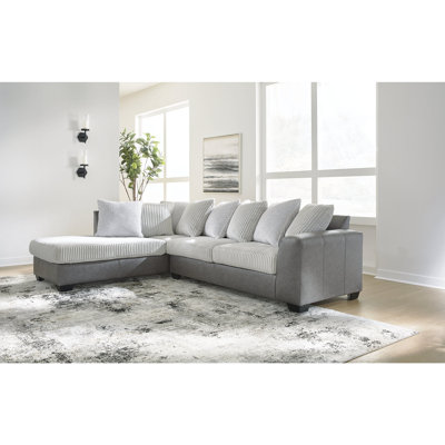 Canapé modulaire 2 pièces avec méridienne Eastleigh