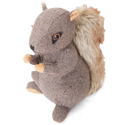 Squirrel Fabric Weighted Floor Stop