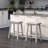 Counter Stool with Solid Wood Frame-1095588909