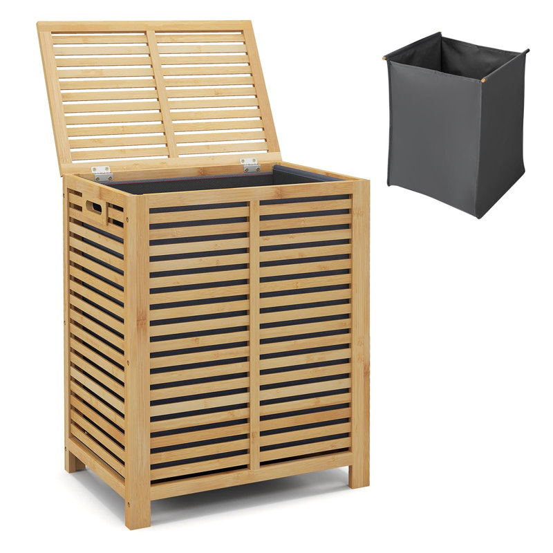 Bamboo Laundry Room Organiser