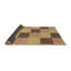 Tapis beige/brun clair/brun à motif Groton-1655946478