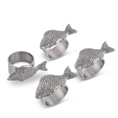 Fish Metal Napkin Ring